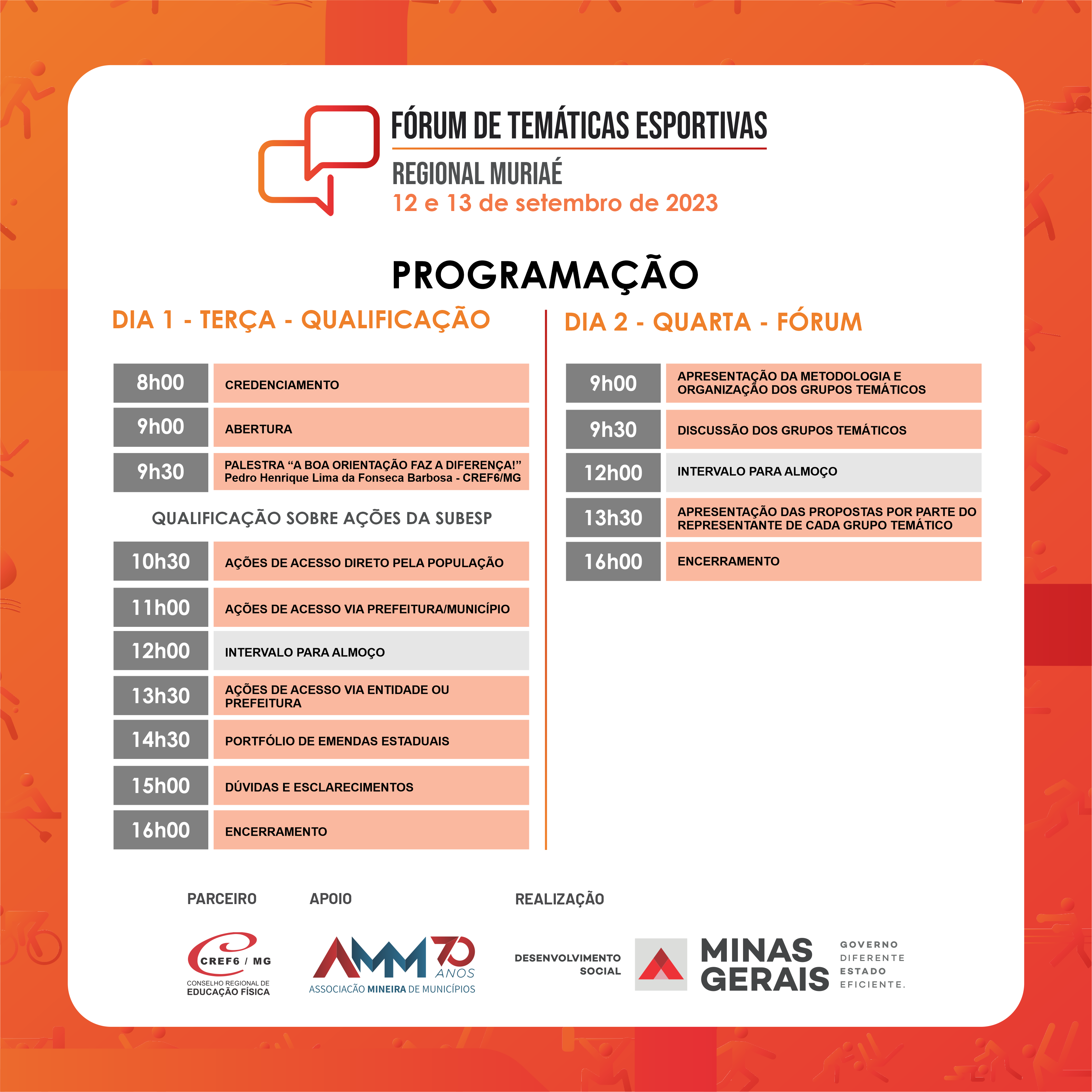 09 . MURIAÉ PROGRAMAÇÃO FORTE