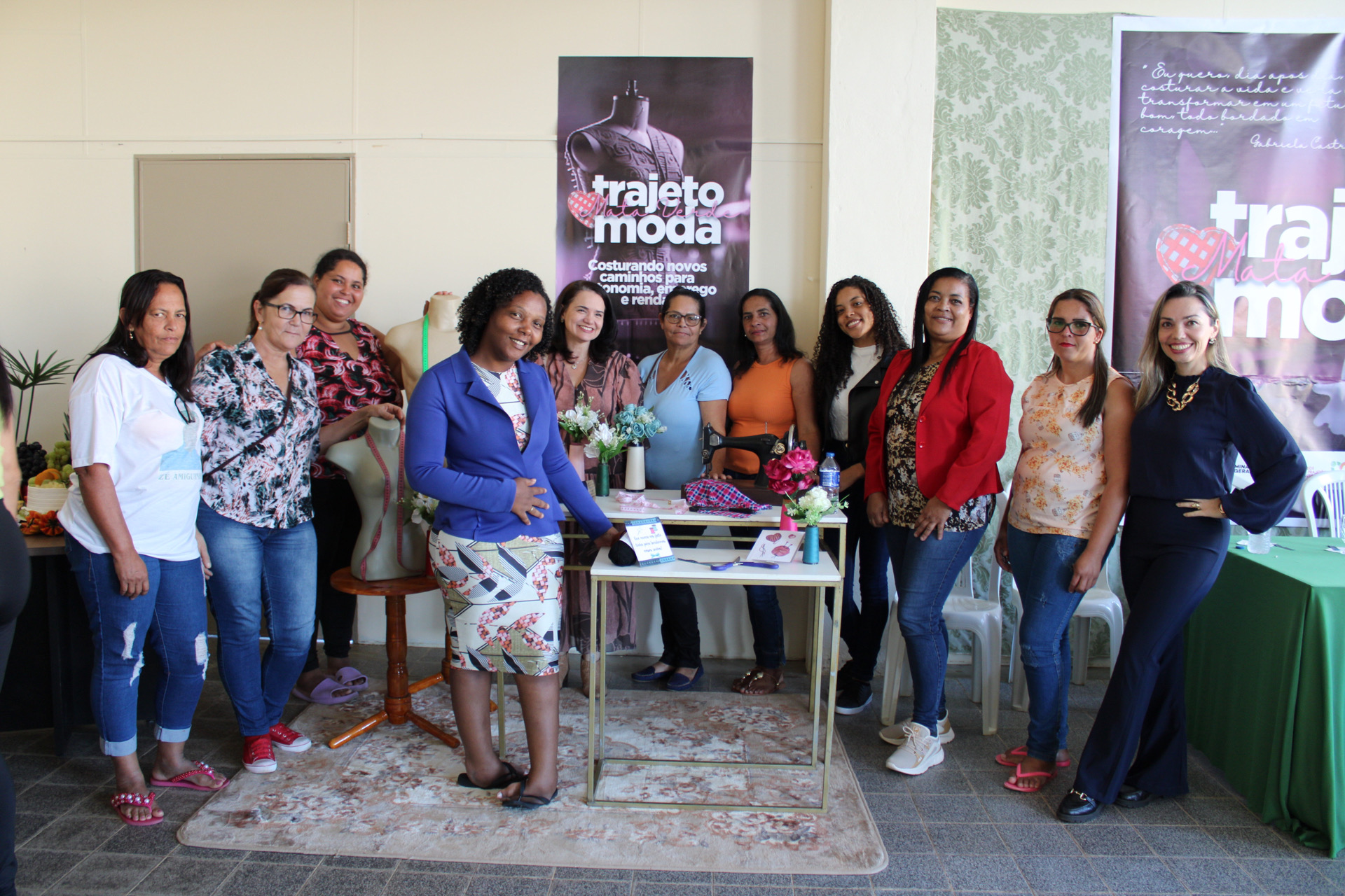 Trajeto Moda começa ser executado em  Mata Verde